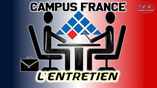 Campus France  LEntretien  quot une simple formalité quot [upl. by Reffotsirhc]