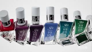 CLAVA EL EFECTO GEL  Gel Couture by Essie [upl. by Templa]