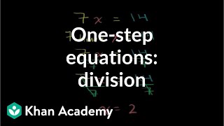 How to solve equations of the form ax  b  Linear equations  Algebra I  Khan Academy [upl. by Ammadis548]