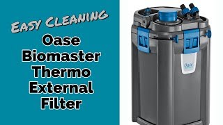 TOP TIP EASY clean first stage Oase Biomaster Thermo External Filter Includes Pimp My Filter Mod [upl. by Llevol]