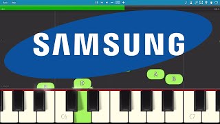 How to play the Samsung Whistle on piano [upl. by Elohcim245]