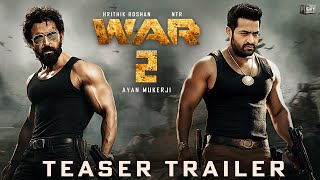 WAR 2  Official Trailer 2024  Hrithik Roshan  Jr NTR  Ayan Mukerji  Yash Raj Films [upl. by Ewart]