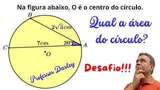 Geometria  Você consegue resolver esse exercício profdarlao [upl. by Asilana788]