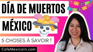 Dia de Muertos au Mexique  5 choses à savoir  💀🌸🇲🇽 [upl. by Akinna]