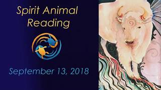 September 13 2018 spirit animal reading Bison wisdom [upl. by Urbas269]