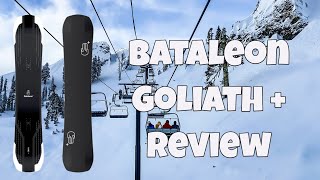 The 2024 Bataleon Goliath Plus Snowboard Review [upl. by Kcirredal]