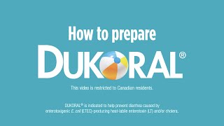 How to prepare DUKORAL® [upl. by Richart843]