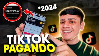 TIKTOK ME PAGOU 8 MIL REAIS Como Ganhar Dinheiro com TikTok 2024 [upl. by Slocum19]