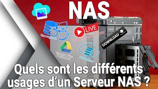 Quels sont les usages dun serveur NAS  A quoi ça sert  Synology QNap Asustor Terramaster [upl. by Toomin]