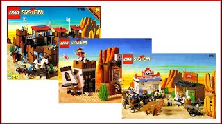 COMPILATION Top 3 Lego Western Speed Build  Brick Builder [upl. by Sperry]