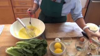 Living Life Well How to Make a Classic Caesar Salad from Scratch [upl. by Dadinirt]