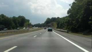 New York State Thruway Interstate 87 Exits 21 to 20 southbound Part 12 [upl. by Salem]