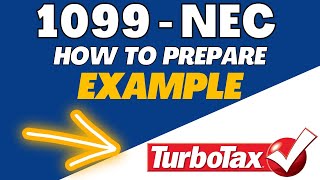 How To File Form 1099NEC Using Turbo Tax [upl. by Bert342]