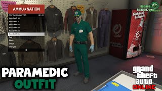 Modded Paramedic Outfit Job  GTA Online  Husky70 PSN ONLY [upl. by Nitsur]