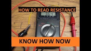 Measuring Resistance with a Multimeter the EASY WAY [upl. by Sokairyk]