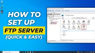 How To Setup an FTP Server on Windows 10 amp 11 Step By Step [upl. by Inattirb400]