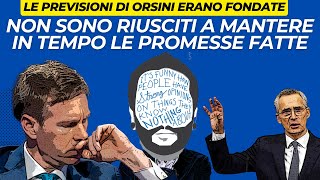 Non sono riusciti a mantenere le promesse fatte orsini politics news [upl. by Esila]