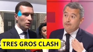 Jordan Bardella VS Gérald Darmanin énorme clash [upl. by Limhaj]