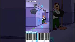 ABSTRACTED PETER GRIFFIN  One Dollar Trap Bad Mr Yogurt Piano Tutorial [upl. by Atiugram]