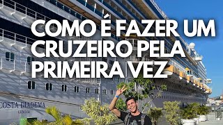 COMO FUNCIONA UM CRUZEIRO  Viajar de Cruzeiro pela primeira vez  Costa Cruzeiros [upl. by Elvis]