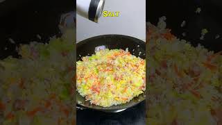 Egg Fried Rice 🍳🍚 StreetFood ChineseFood AsianCuisine [upl. by Garbers]