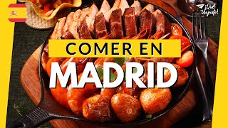 Gastronomía típica de Madrid  España [upl. by Lleraj]