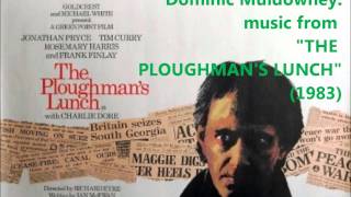 Dominic Muldowney music from quotThe Ploughmans Lunchquot 1983 [upl. by Yrag]