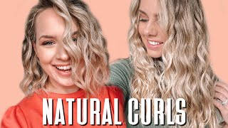 Hairstylist Tries quotFaux Natural Curlsquot Tutorial  Kayley Melissa [upl. by Shiekh]