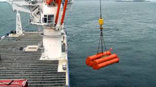 MacGregor 250t crane on Southern Ocean Seatrial [upl. by Libenson932]