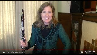 Clarinet High Notes  How to sound good while tonguing [upl. by Aleece236]