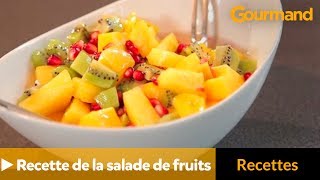 Recette de la salade de fruits [upl. by Awjan]