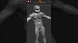 Scifi Lizard man  3D modeling Process using Zbrush [upl. by Miran155]