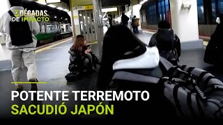 Las imágenes y los testimonios tras el poderoso terremoto de magnitud 76 en Japón [upl. by Eckel]