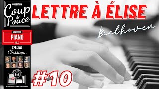 APPRENDRE À JOUER Lettre à Élise de Beethoven au piano 10 [upl. by Dorothy]