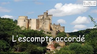 Comptabilité  Lescompte accordé [upl. by Harper]