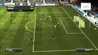 HD Schweden  England 42  Sweden  England  Friendly Game 11142012  lets play fifa 13 [upl. by Barber]