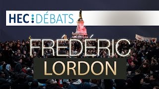 Frédéric Lordon à HEC Débats  Conférence  Présidentielles 2017 Nuit Debout Capitalisme [upl. by Eikcin55]