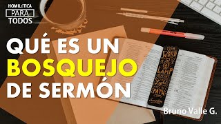 ¿Cuales son las partes de un Sermón Bíblico [upl. by Nawtna]