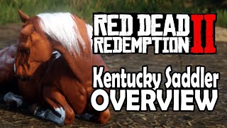 Red Dead Redemption 2 Horses  Kentucky Saddler Overview [upl. by Waldemar]