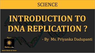 DNA Replication Lecture BSc MSc Zoology by DrPriyanka Dadupanthi Biyani Girls colleges [upl. by Ahsek]