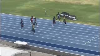 Camperdown Classic 2024 Wolmers vs St Jago Class3 Girls 100m [upl. by Uwkuhceki]