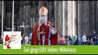 Lied  Sei gegrüßt lieber Nikolaus [upl. by Ynamad]