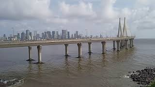 Bandra sea link view ll Bandra Fort Mumbai ll Subscribe Now this Channel [upl. by Ahsiei]