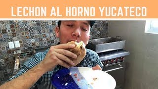 Como hacer Lechon al horno Comida yucateca en casa [upl. by Lait141]