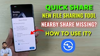 How To Fix Nearby Share Option Not Showing On Google Files  Nearby Share Not Showing [upl. by Hnirt]