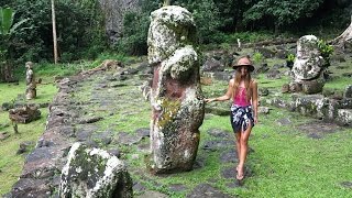 The Ancient Tikis of French Polynesia Sailing La Vagabonde Ep 46 [upl. by Keheley]