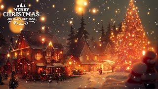 Relaxing Christmas Carol Music 🎁 24 Hours🎄Quiet and Comfortable Instrumental Music 🎅 Cozy and Calm [upl. by Hanafee576]