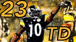 EVERY Santonio Holmes Receiving TOUCHDOWN as a Steeler 23 TD [upl. by Eulau]