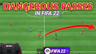 The most overpowered and used passes in FIFA 22  Deep Researcher fifa [upl. by Llorrad]