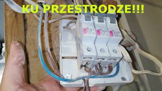 INSTALACJA ELEKTRYCZNA W MIESZKANIU PRZYGOTOWANIA  UJĘCIA Z PLACU BUDOWY [upl. by Grados]